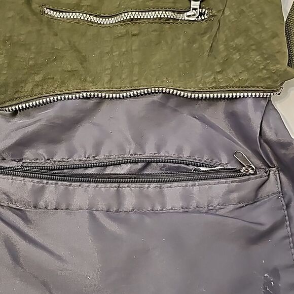 Oakarbo Gray Nylon Crossbody Handbag - Picture 6 of 7